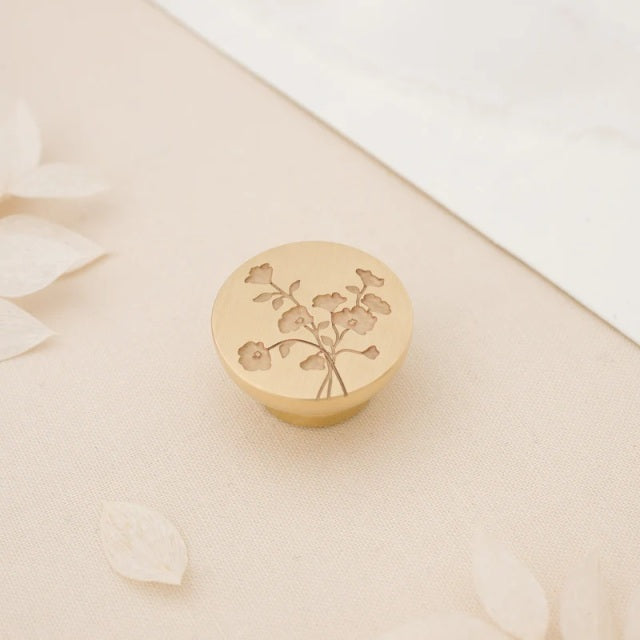 Artisaire/シーリングスタンプ/Bloom Wax Stamp - Classic Blonde Handle