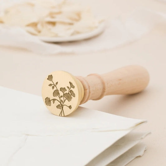 Artisaire/シーリングスタンプ/Bloom Wax Stamp - Classic Blonde Handle