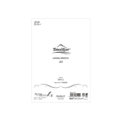 Tomoe River/ペーパー/SAKAEテクニカル TomoeRiver FP Loose Sheets - White A5