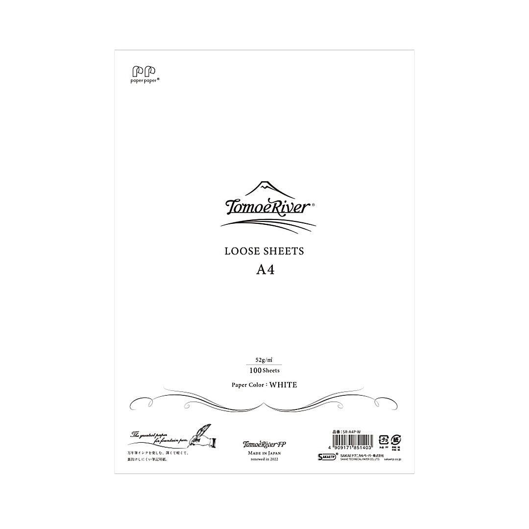 Tomoe River/Paper/SAKAE Technical TomoeRiver FP Loose Sheets - White A4