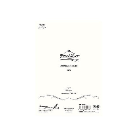 Tomoe River/ペーパー/SAKAEテクニカル TomoeRiver FP Loose Sheets - Cream A5