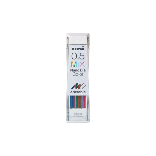 三菱鉛筆/シャープペンシル芯/uni Nano Dia Color 0.5mm - Mix