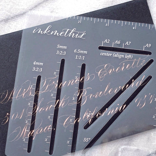 INKMETHIS/ルーラー/Envelope Ruler