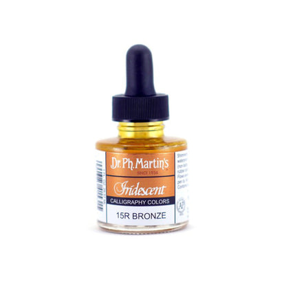 Dr. Ph. Martin's/カリグラフィーインク/Iridescent Colors, Bronze (30ml)