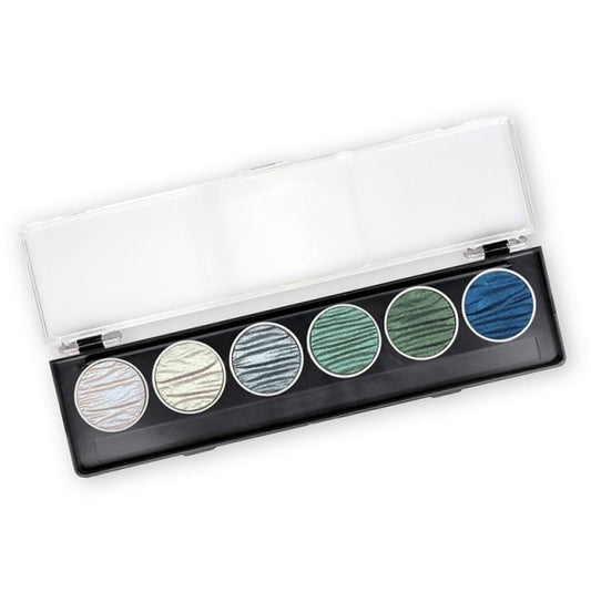 Finetec GmbH/カリグラフィーインク/Coliro Pearl Color Set 6 colors 30mm -  Ocean