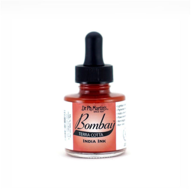 [SALE] Dr. Ph. Martin's/Calligraphy Ink/Bombay India Ink, Terra Cotta (30ml)