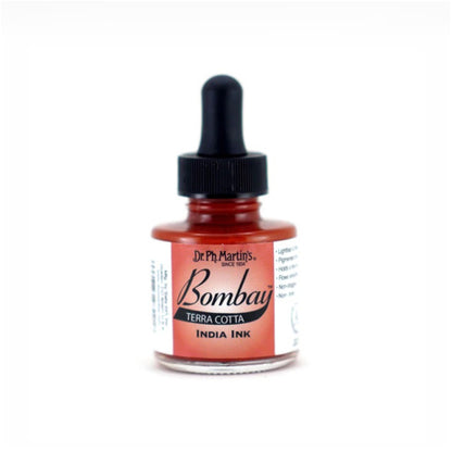 [SALE] Dr. Ph. Martin's/Calligraphy Ink/Bombay India Ink, Terra Cotta (30ml)