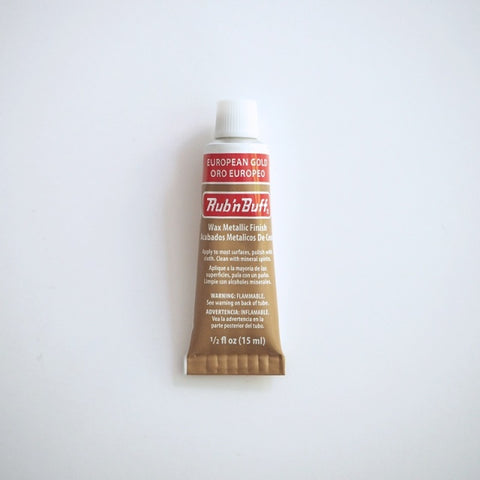 Amaco/Wax Metallic Finish/Rub'n Buff - European Gold