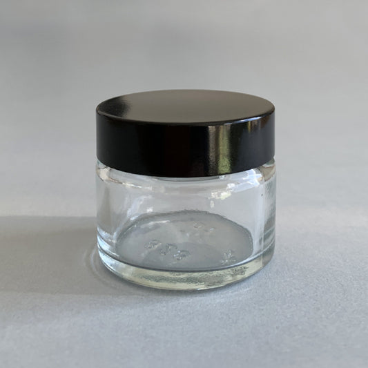 G Baldwin/Inkcase/Wide Mouth Jar Clear (15ml)