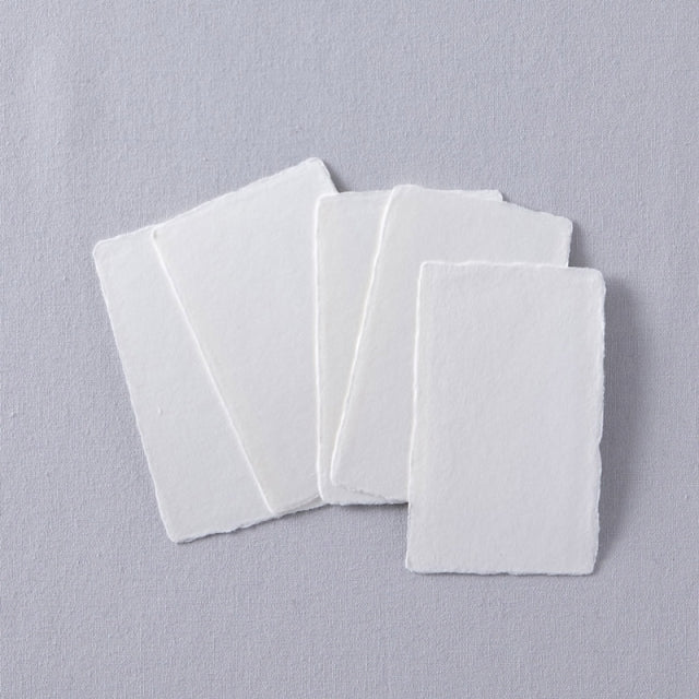 Wacca Paper WACCA/耳付き和紙/Name Card Size 5枚セット | ペーパーツリー