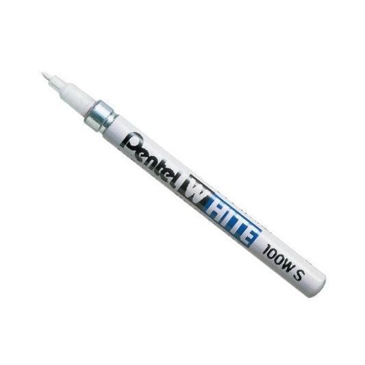 Pentel/paint marker/Pentel white (extra fine)