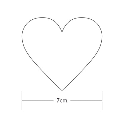 Paper Tree Original/カリグラフィーアクリルプレート/Acrylic Plate: Heart