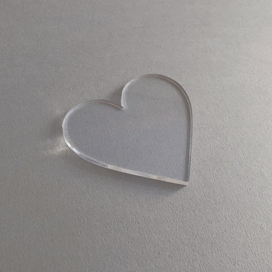Paper Tree Original/カリグラフィーアクリルプレート/Acrylic Plate: Heart