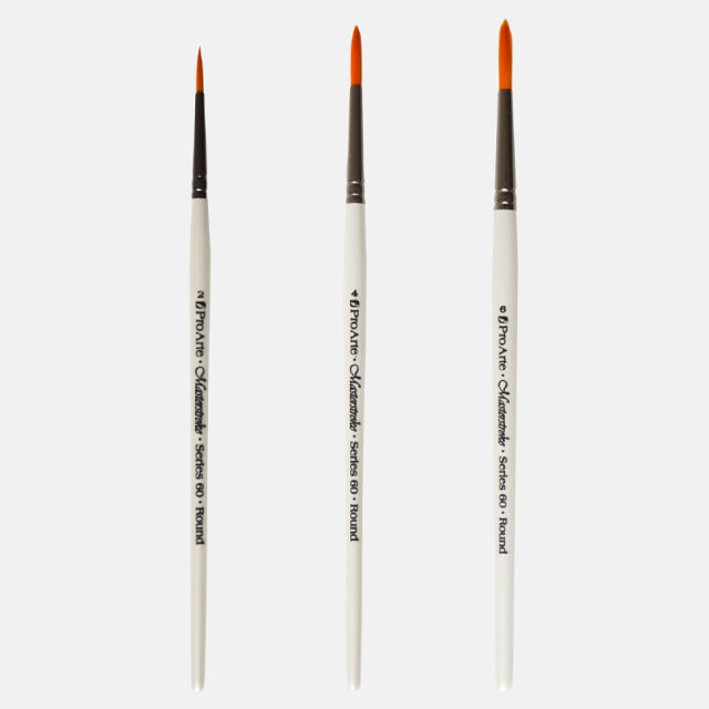 Pro Arte/カリグラフィーブラッシュ/Masterstroke Series 60 Round Brush Size6