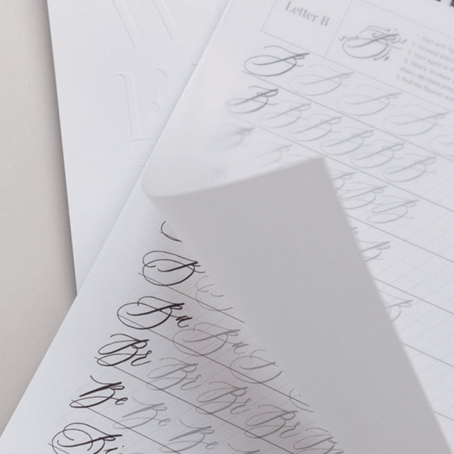 Written Word Calligraphy /Uppercase practice book