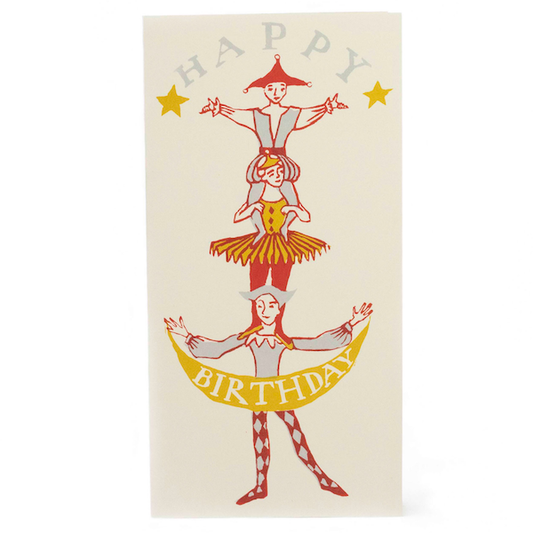 Cambridge Imprint/Single Card/Happy Birthday Human Tower