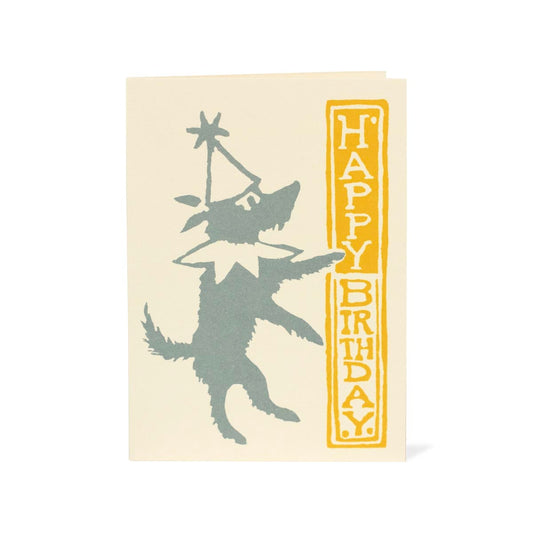 Cambridge Imprint / Mini Card / Happy Birthday Little Dog