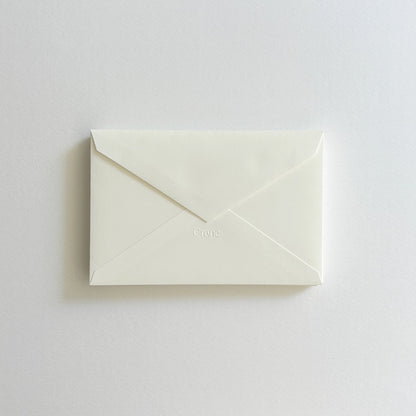 CRANE/封筒/Envelope 10枚Set - White