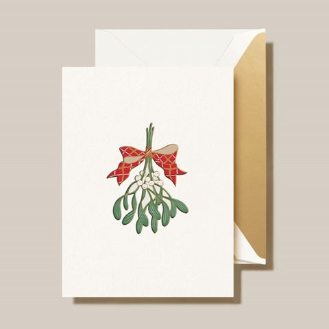 Crane/ボックスカード/Mistletoe Bough Greeting Card
