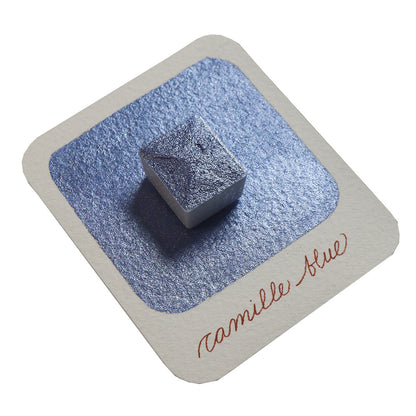 The Creative Kinds/カリグラフィーインク/Single Half Pan Shimmer - Camille Blue