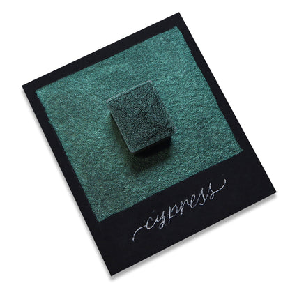 The Creative Kinds/カリグラフィーインク/Single Half Pan Shimmer - Cypress
