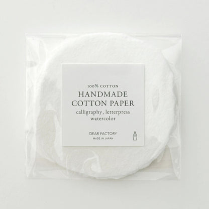 DEAR FACTORY Place Cards/Circle Card Set of 10 - White