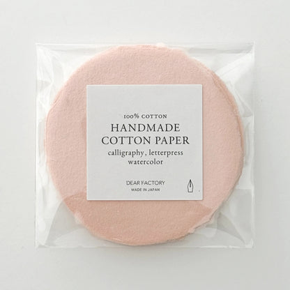 DEAR FACTORY/プレイスカード/Circle Card 10枚Set - Blush Pink