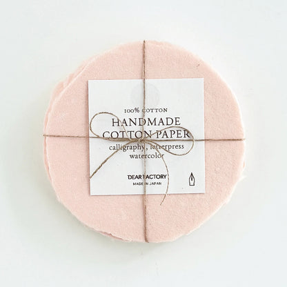 DEAR FACTORY/プレイスカード/Circle Card 10枚Set - Blush Pink