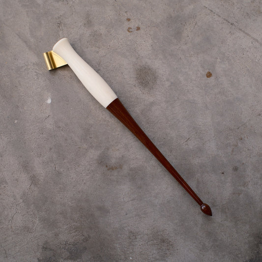 【10/15(水)20時発売】DAO HUY HOANG/カリグラフィーホルダー/White Antler and Walnut Oblique Pen Holder
