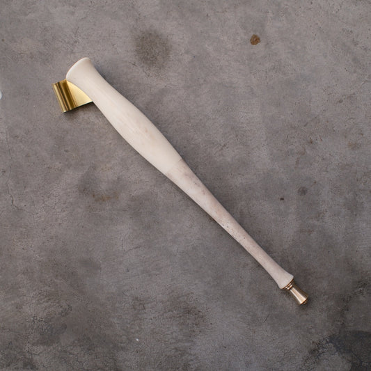 【10/15(水)20時発売】DAO HUY HOANG/カリグラフィーホルダー/Full Antler with Chess Brass Finial Oblique Pen Holder