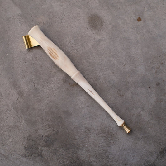 【10/15(水)20時発売】DAO HUY HOANG/カリグラフィーホルダー/Full Antler with Chess Brass Finial Oblique Pen Holder