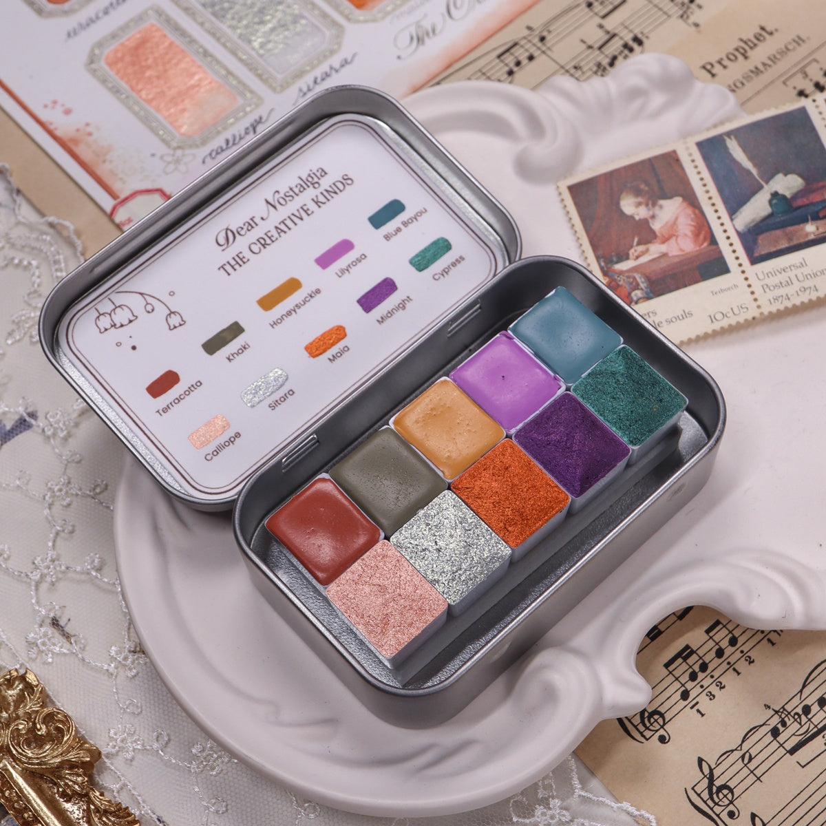 【 10月下旬再入荷予定｜ご予約受付中】The Creative Kinds/カリグラフィーインク/Dear Nostalgia Set
