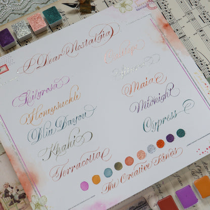 【 10月下旬再入荷予定｜ご予約受付中】The Creative Kinds/カリグラフィーインク/Dear Nostalgia Set