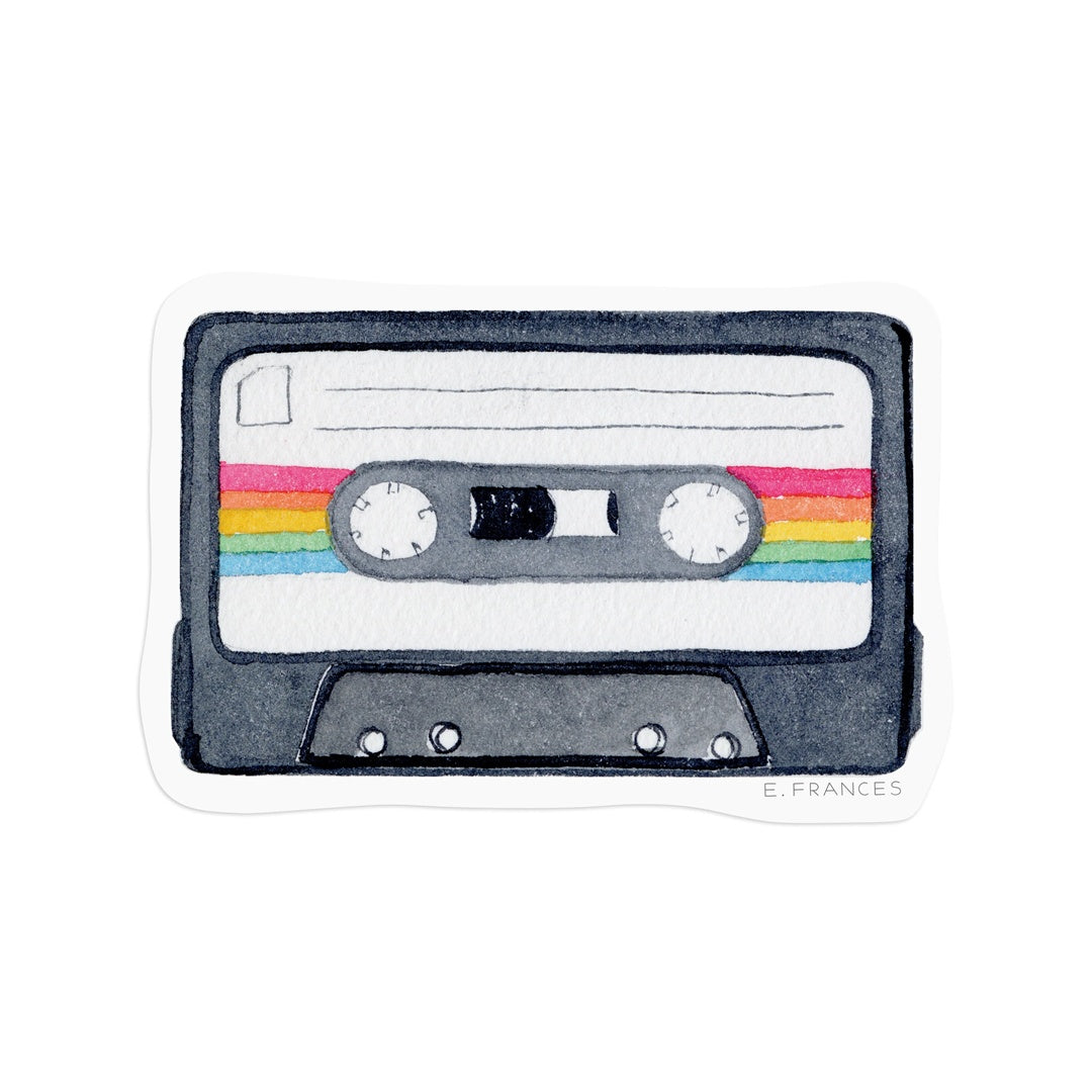 E.Frances/Sticker/Mix Tape Sticker