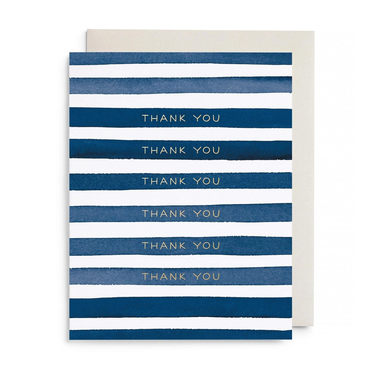 E.Frances/シングルカード/Navy Stripes Thank You