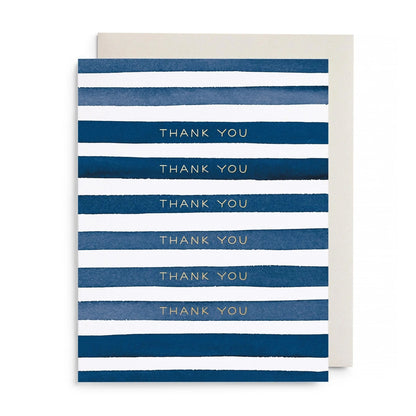 E.Frances/シングルカード/Navy Stripes Thank You