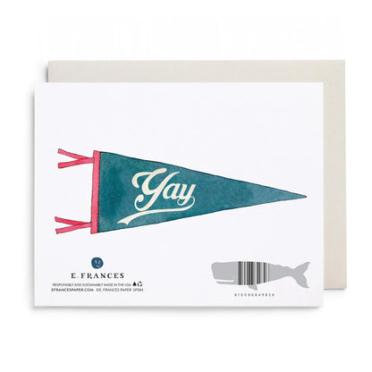E.Frances/シングルカード/Congrats Pennant Greeting Card