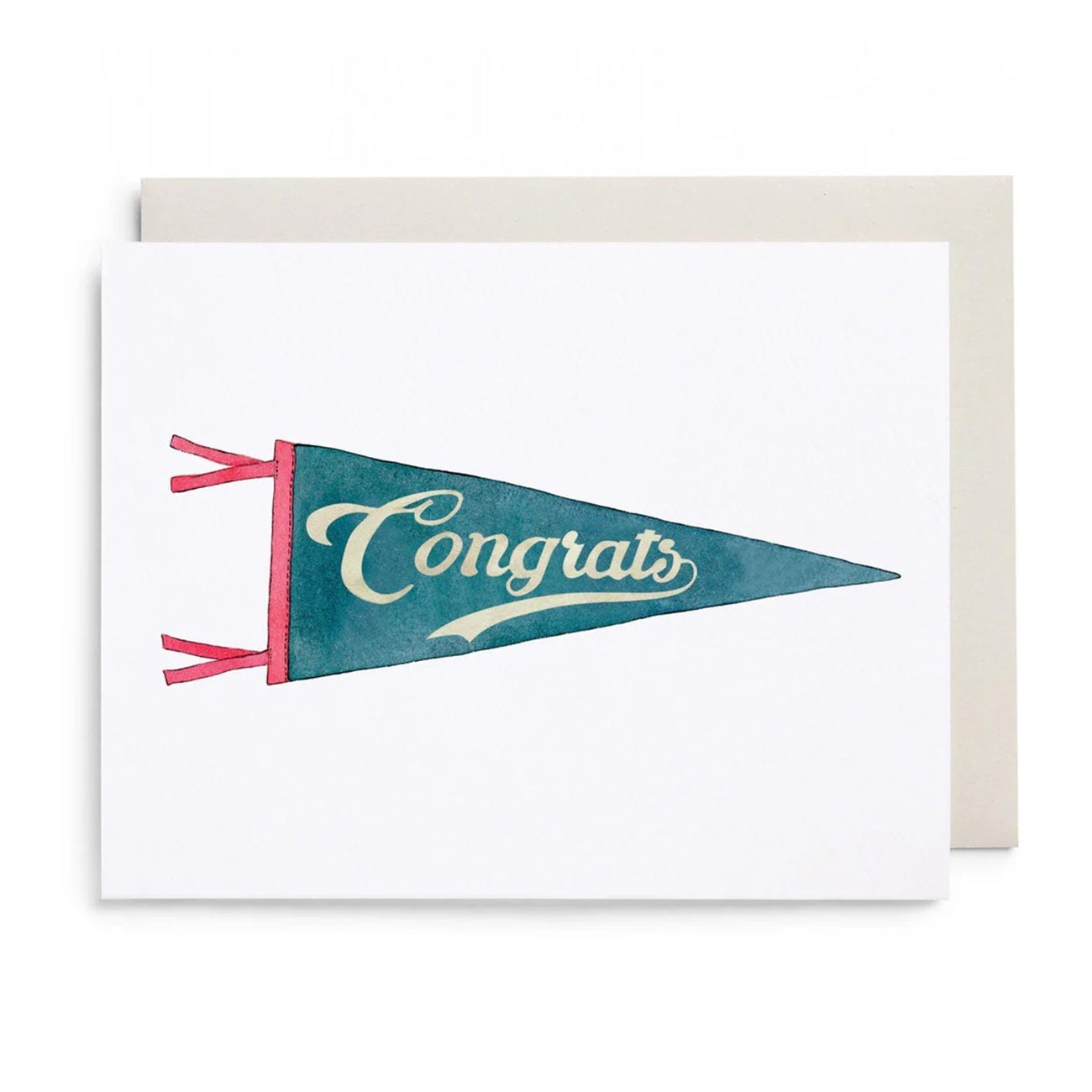 E.Frances/シングルカード/Congrats Pennant Greeting Card