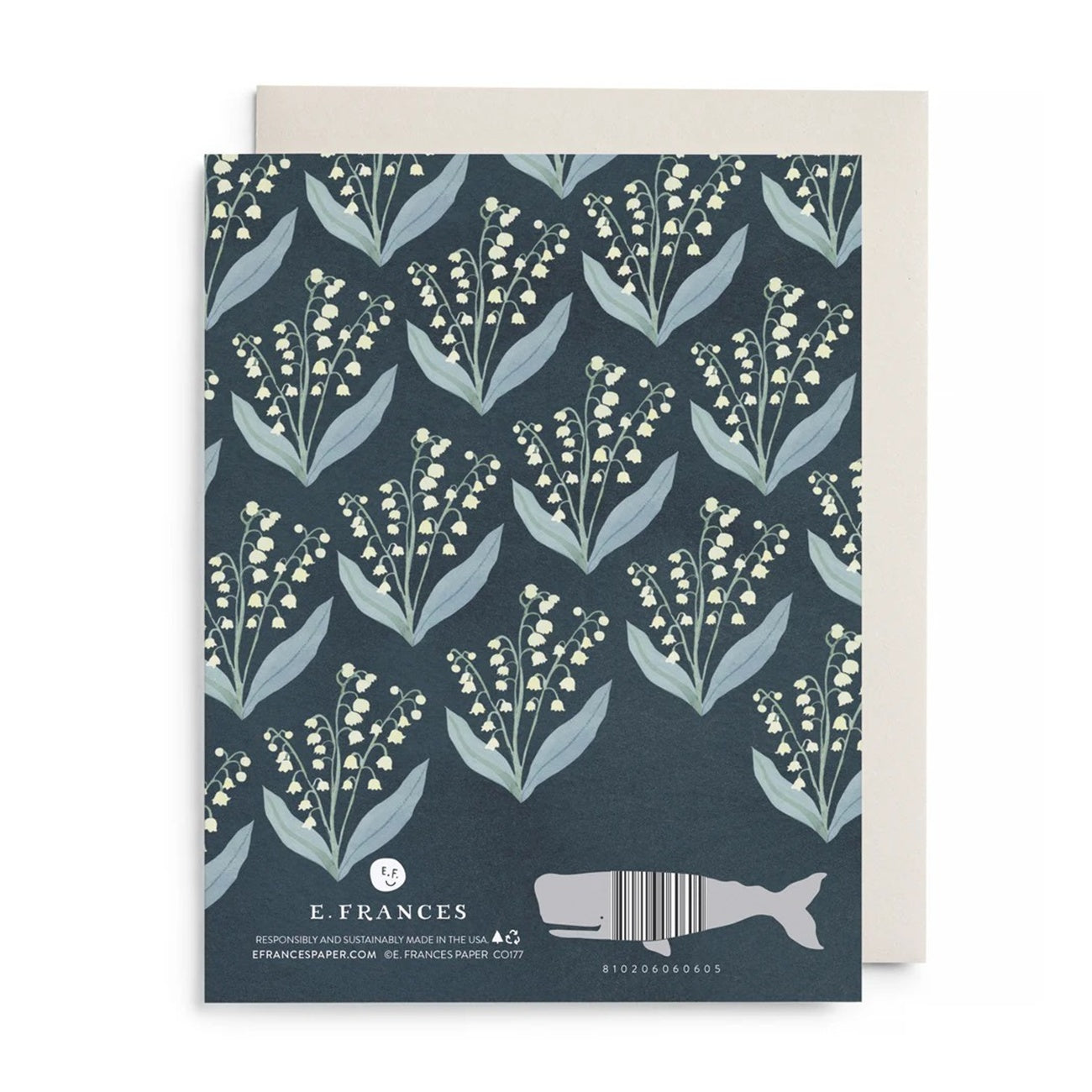 E.Frances/シングルカード/Lily of the Valley Sympathy Card