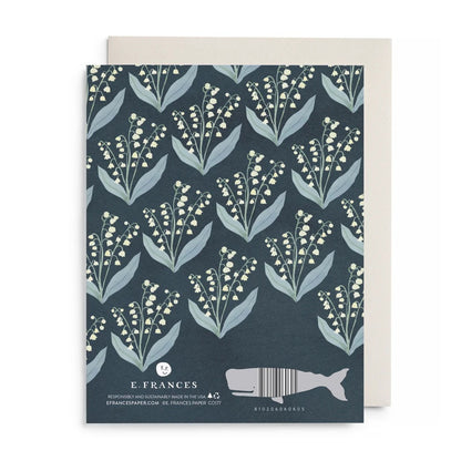 E.Frances/シングルカード/Lily of the Valley Sympathy Card