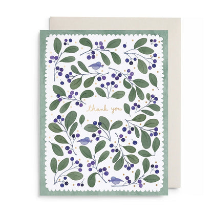 E.Frances/シングルカード/Chirps and Cheers Thank You Greeting Card