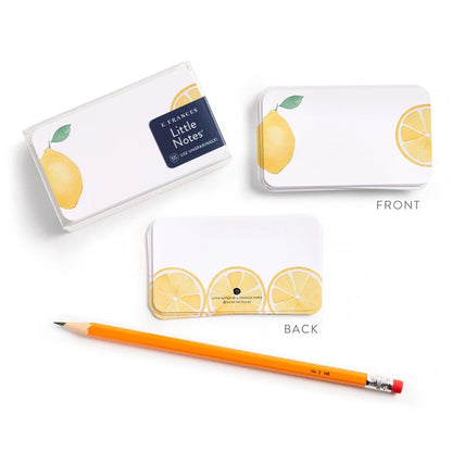 E.Frances/Mini Card Set/Lemon Little Notes