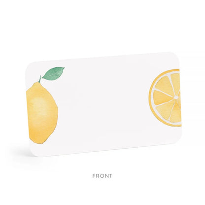 E.Frances/Mini Card Set/Lemon Little Notes