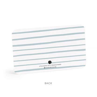 E.Frances/ミニカード&封筒セット/Blue Bow Little Duo Set