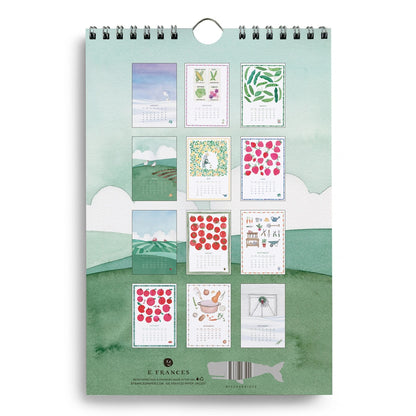 E.Frances/カレンダー/A Year In The Garden Little Calendar
