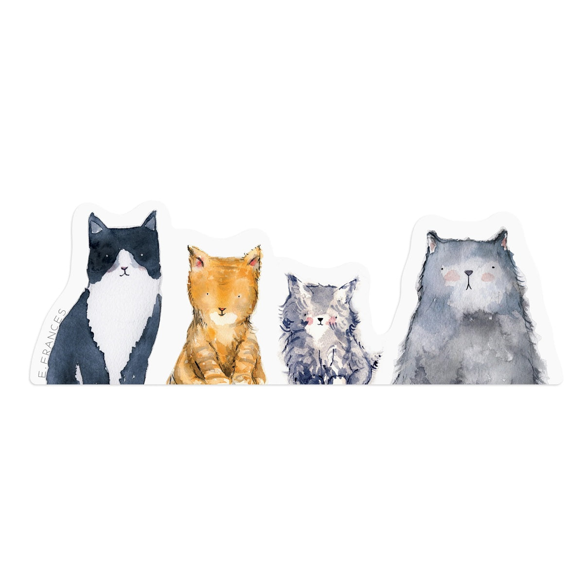 E.Frances/ステッカー/Cat's Meow Sticker