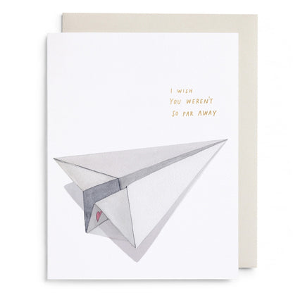 E.Frances/シングルカード/Paper Airplane Love Friendship Card
