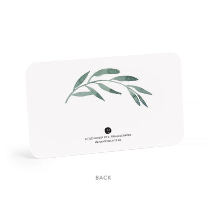 E.Frances/Mini Card Set/Olive Branches Little Notes