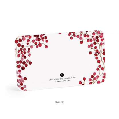 E.Frances/Mini Card Set/Red Berries