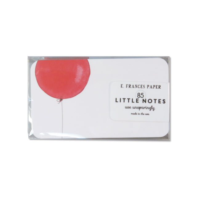 E.Frances/Set of 85 mini cards/Balloon Little Notes